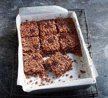 Dark Chocolate and Orange Flapjacks