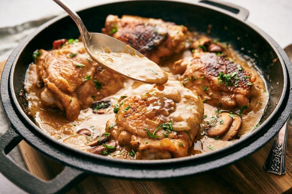Divine Chicken Marsala