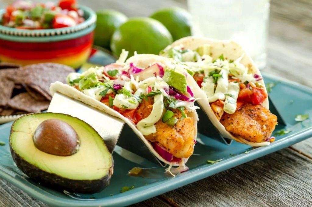 Dover Sole Tacos with Avocado Crema