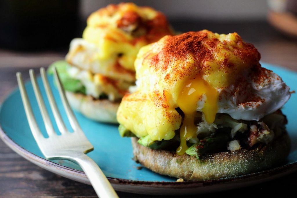 Dungeness Crab Benedict for Brunch