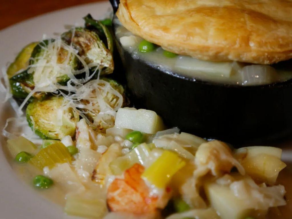 Dungeness Crab Pot Pie