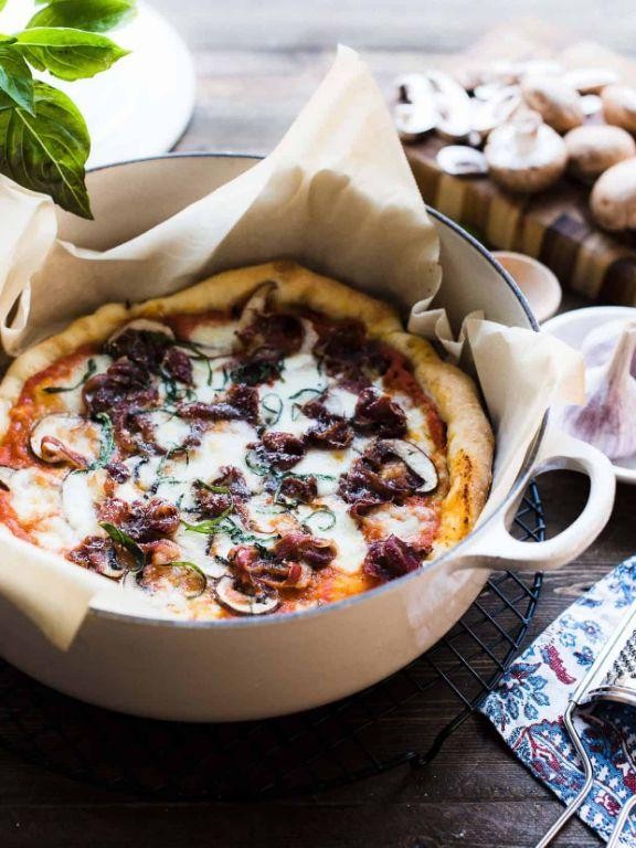 Dutch Oven Pizza