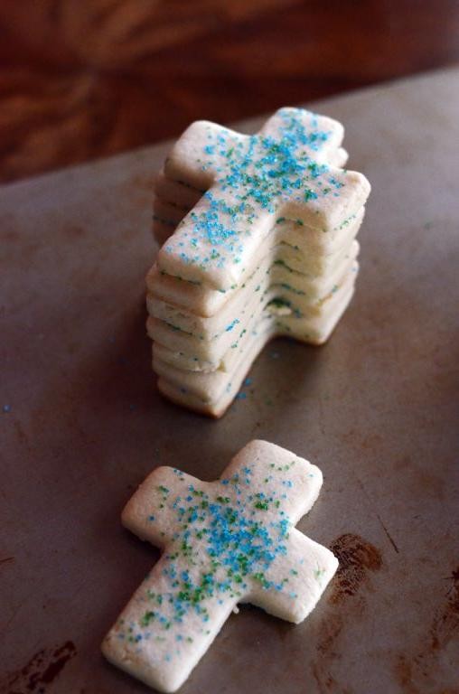 Easter Cross Sugar Cookies