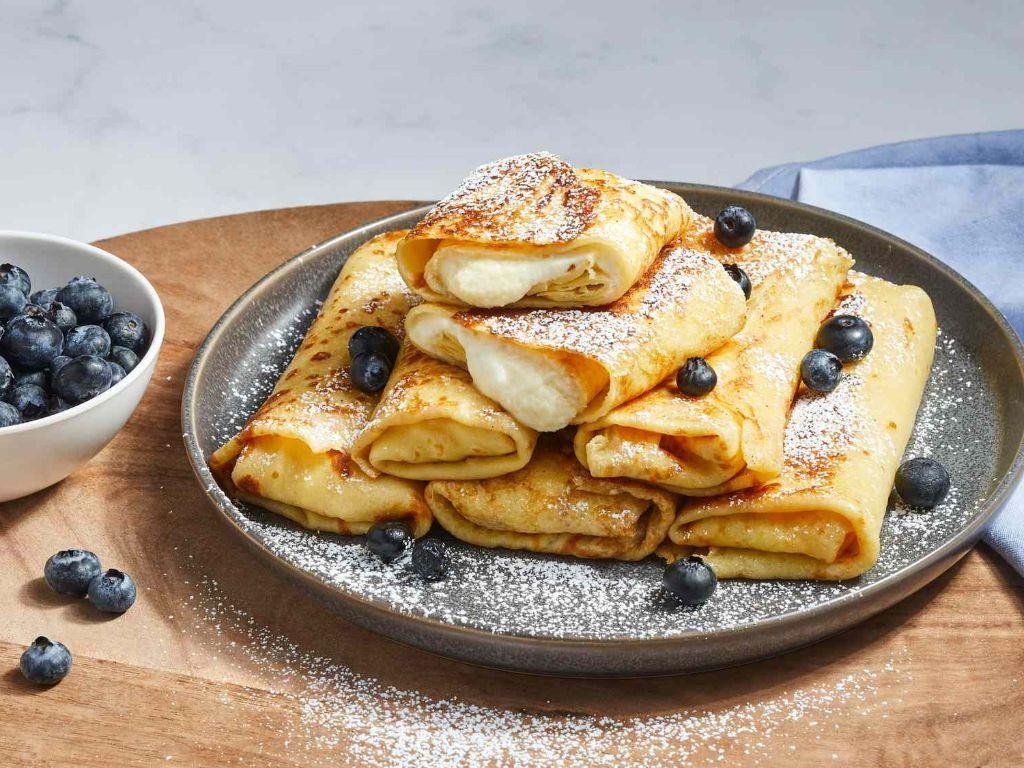 Easy Cheese Blintzes