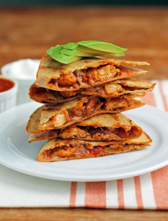 Easy Chicken Quesadillas
