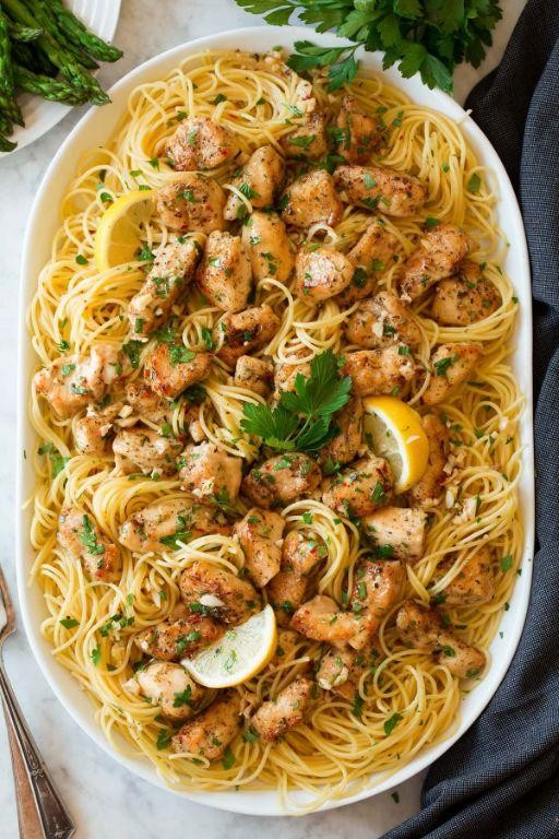 Easy One-Pot Chicken Scampi