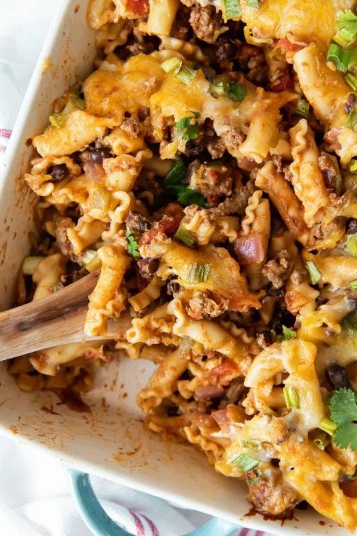 Easy Taco Pasta Bake