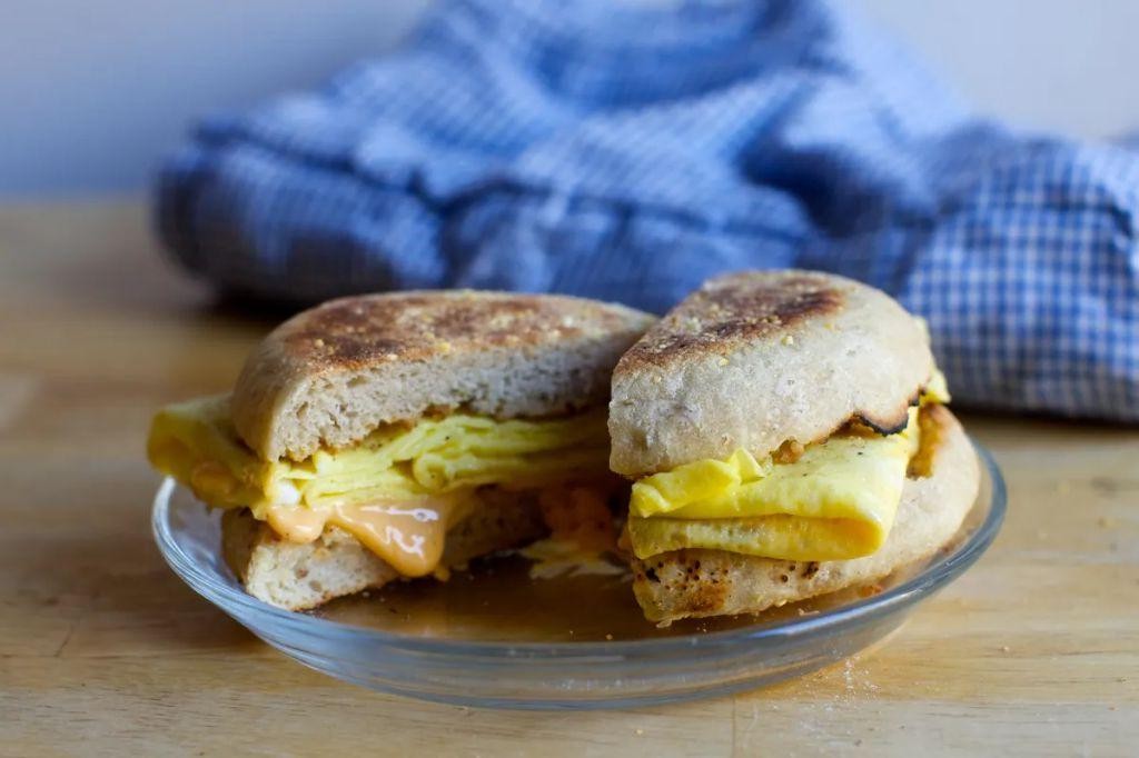 Egg and Cheese Breakfast Panini