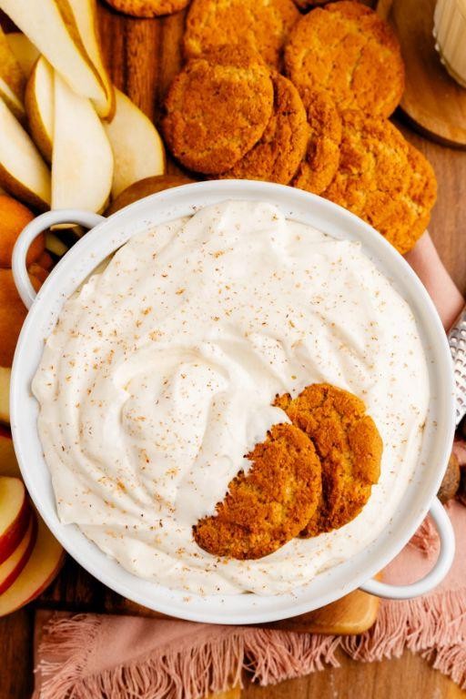 Eggnog Cream Cheese Dip