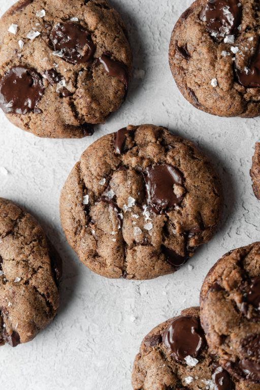 Espresso Chocolate Vegan Cookies