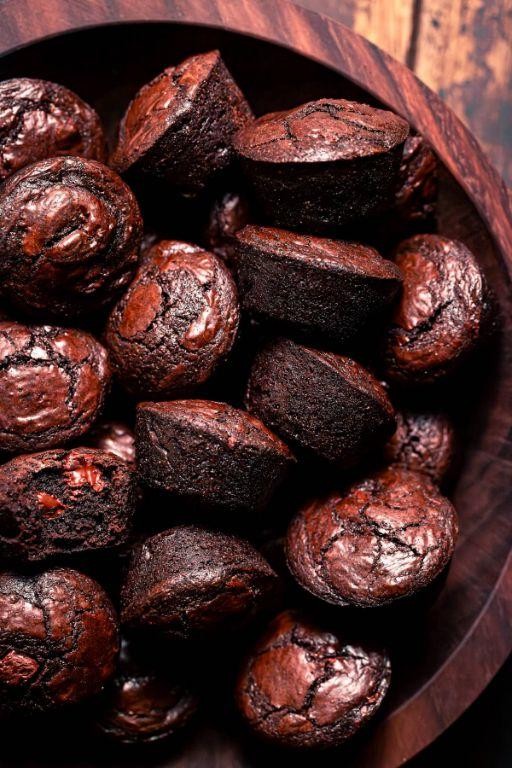 Espresso Mini Brownie Bites