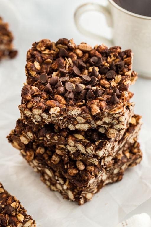 Espresso Peanut Butter Energy Bars