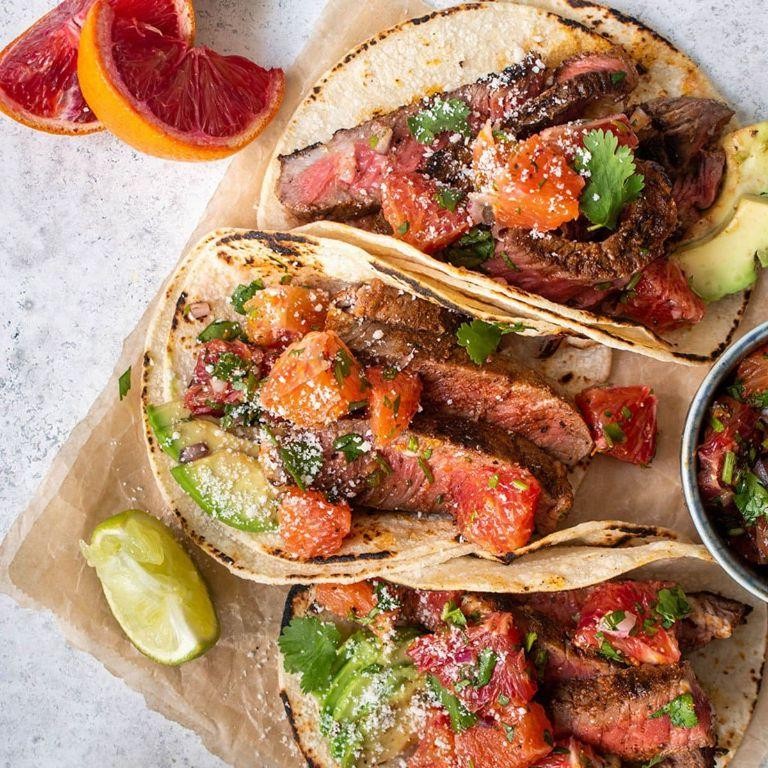 Eyeball Tacos with Bloody Salsa