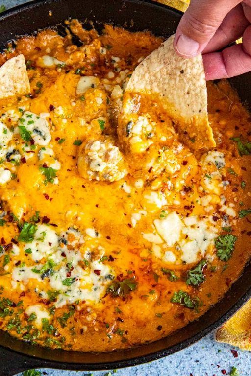 Fiery Buffalo Chicken Dip