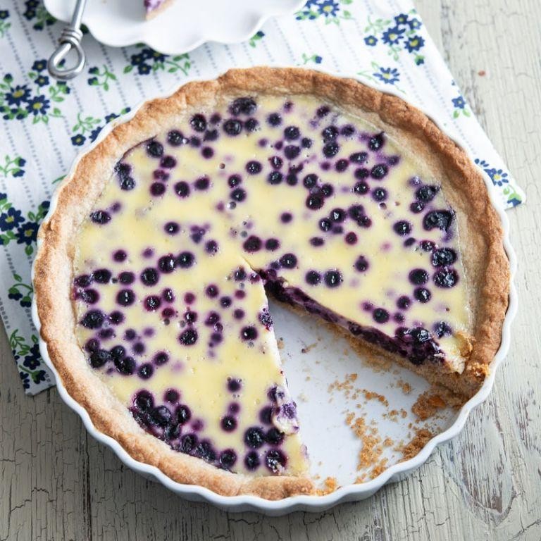 Finnish Blueberry Pie