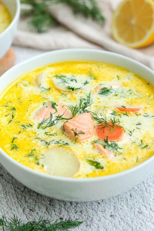 Finnish Salmon Soup