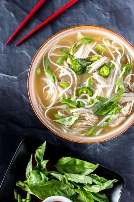 Flavorful Crockpot Chicken Pho Soup