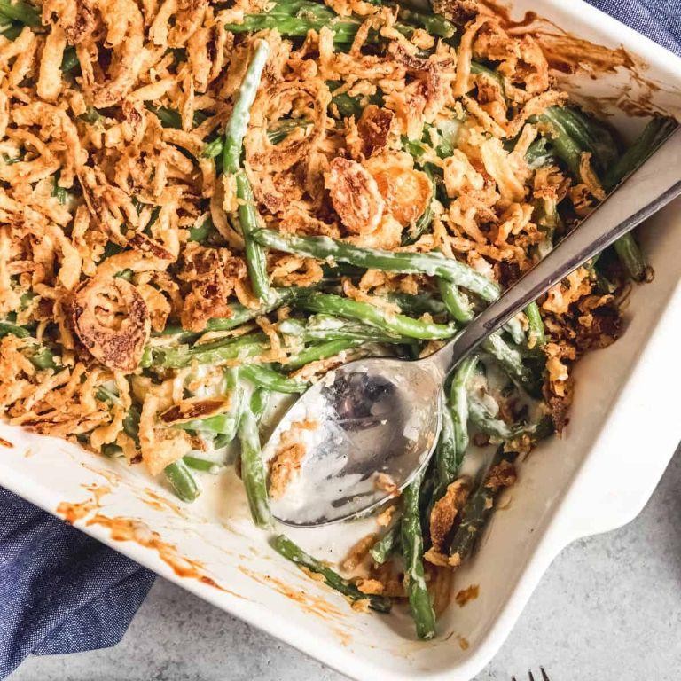 Fresh Green Bean Casserole