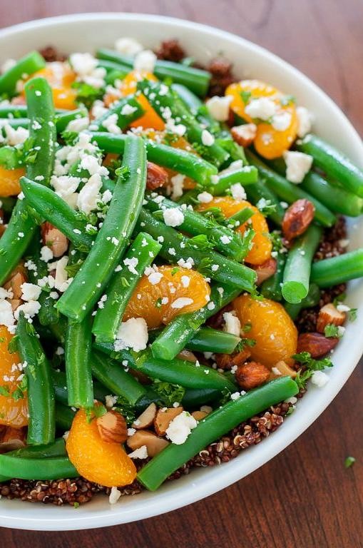 Fresh Green Bean and Quinoa Salad