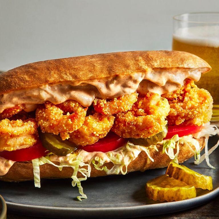 Fried Shrimp Po