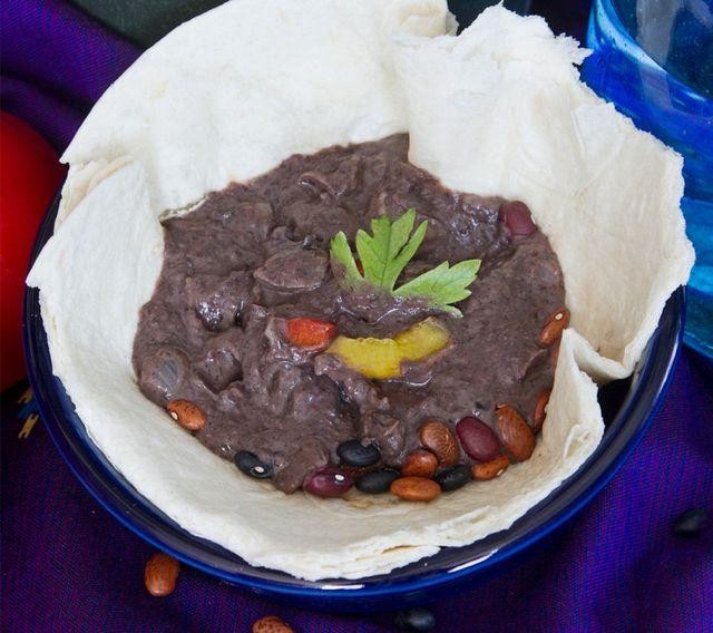 Frijoles Volteados