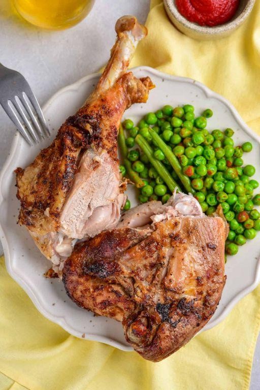 Garlic Butter Turkey Legs