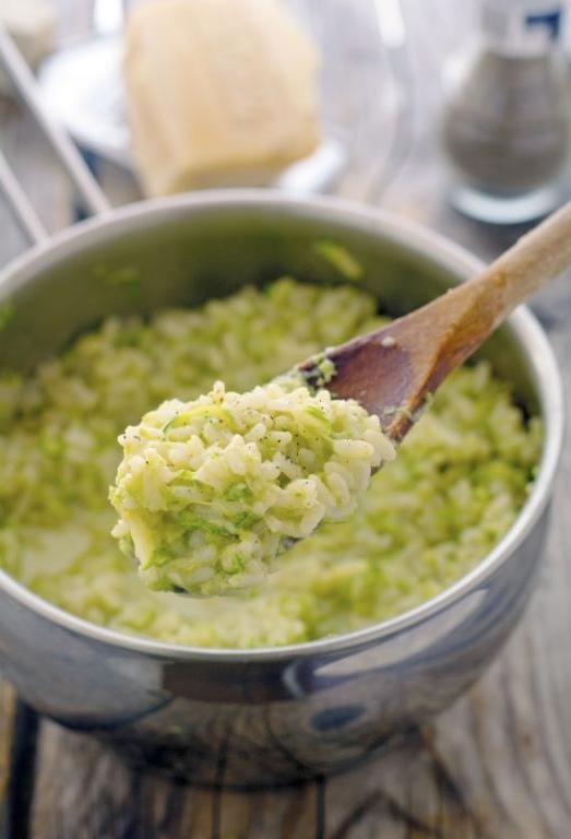 Garlic Butter Zucchini Rice