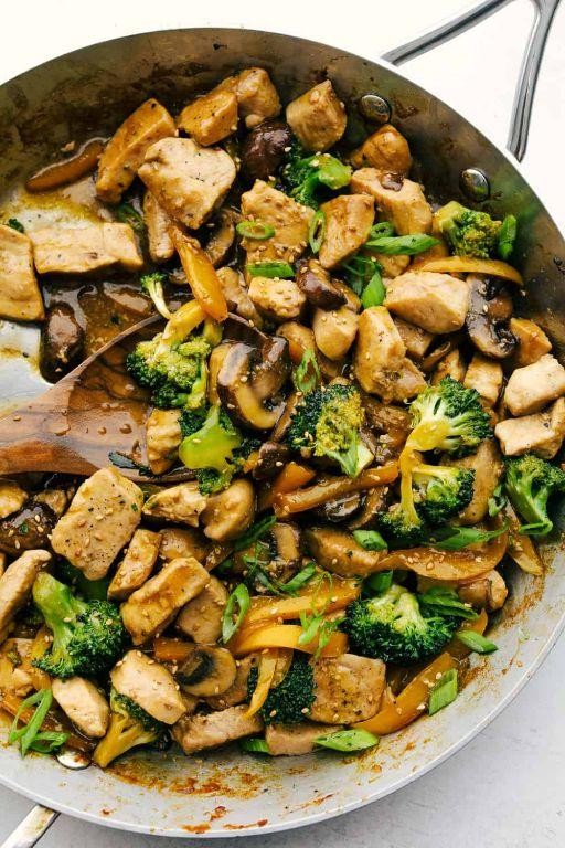 Garlic Chicken Stir Fry