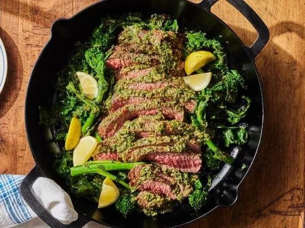 Garlic Herb Marinated London Broil