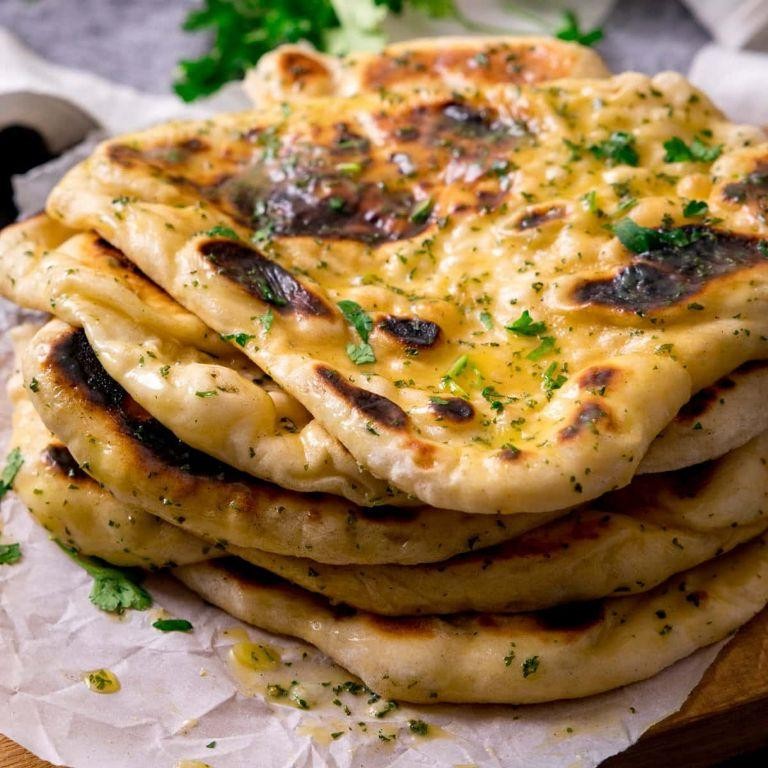 Garlic Naan Bread