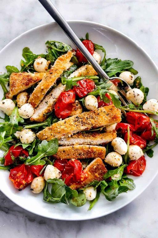Garlic Parmesan Chicken Salad