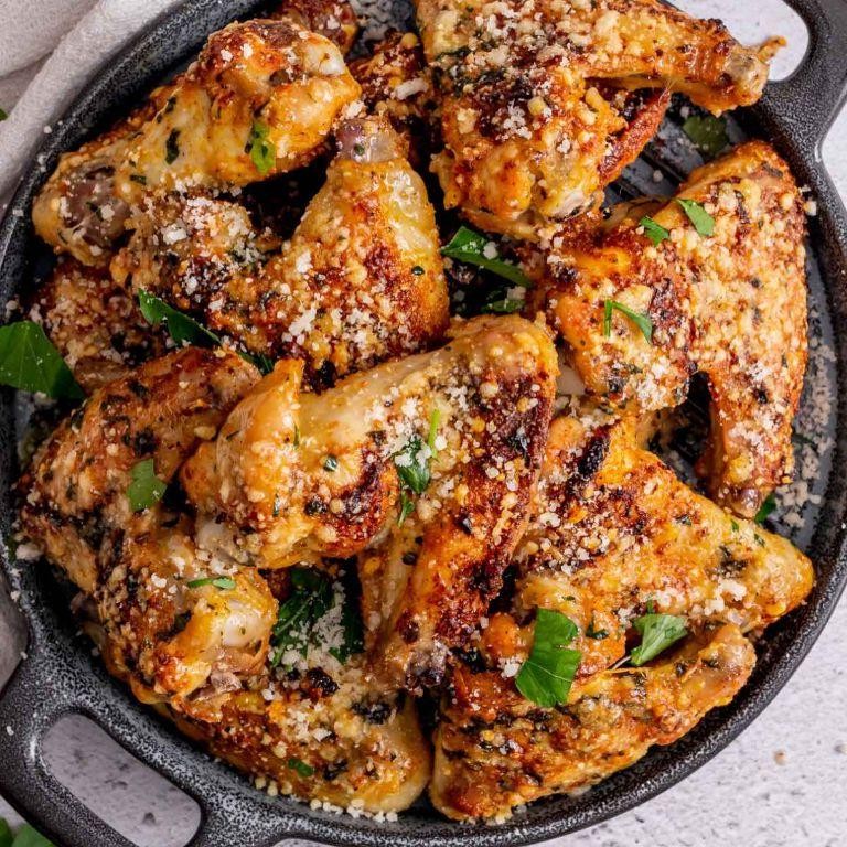 Garlic Parmesan Chicken Wings