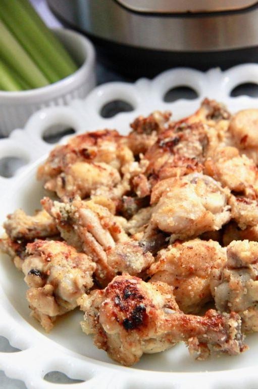 Garlic Parmesan Pressure Cooker Fried Chicken