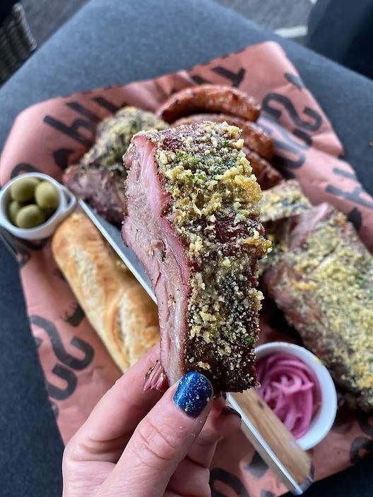 Garlic Parmesan Rib Tips
