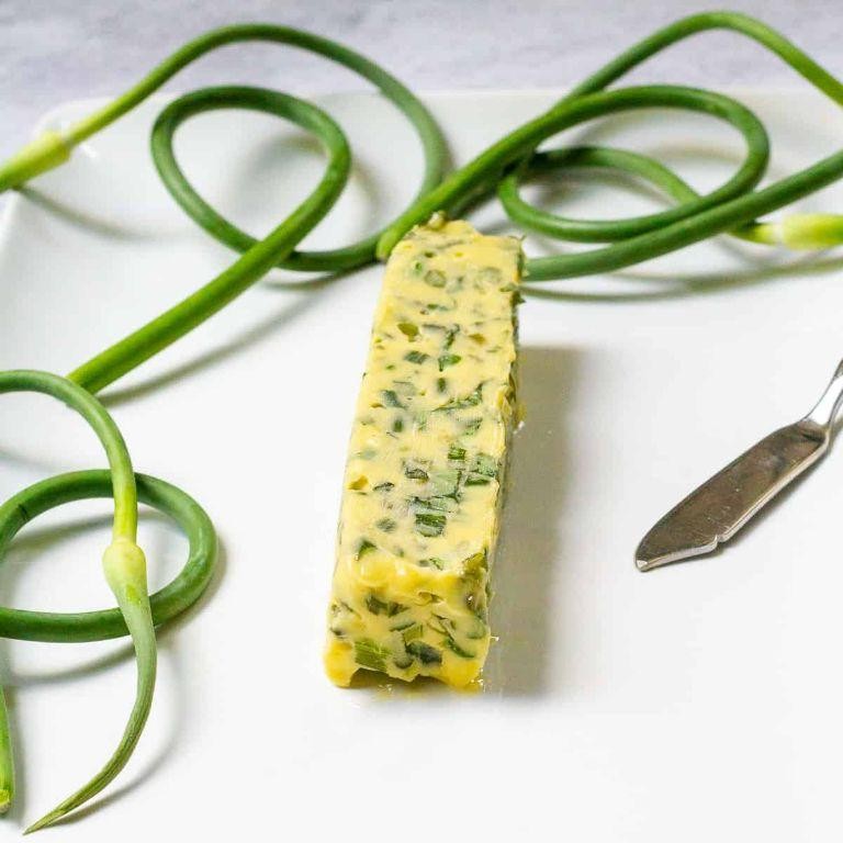 Garlic Scape Butter