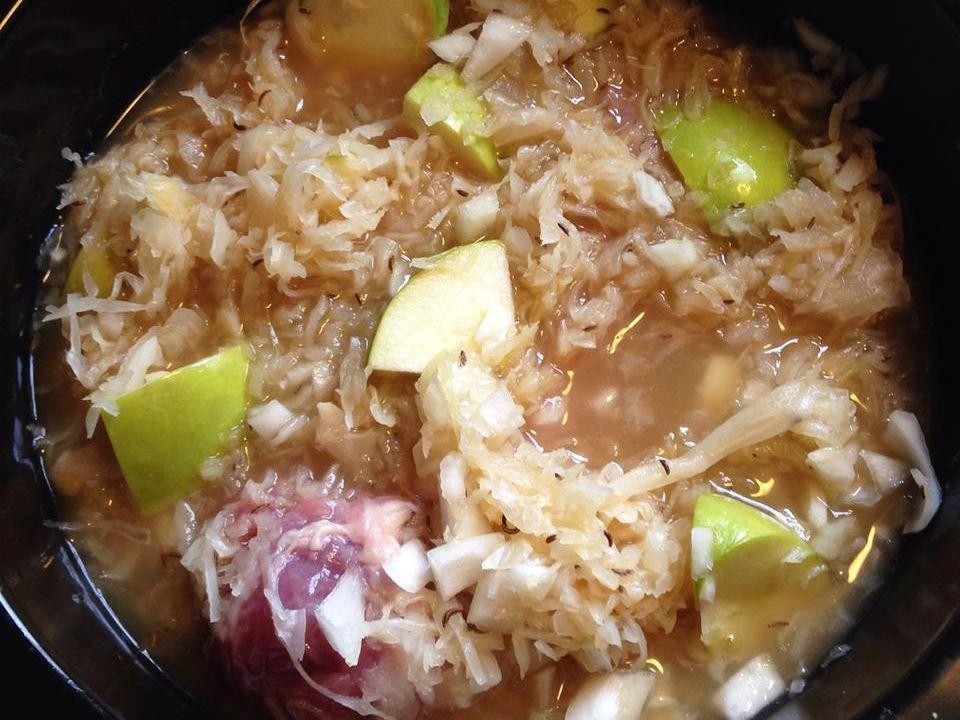 German-Style Pork Chop and Sauerkraut