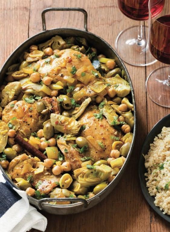 Ghallaba with Artichokes and Olives
