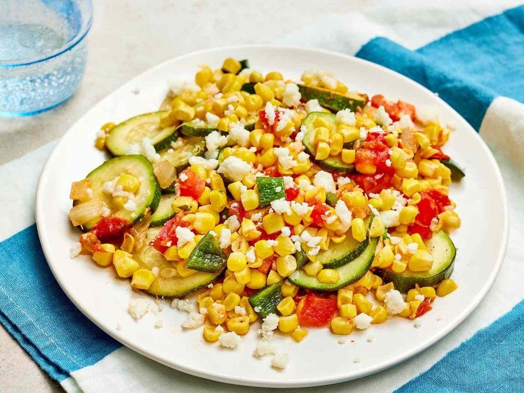 Ghallaba with Zucchini and Corn