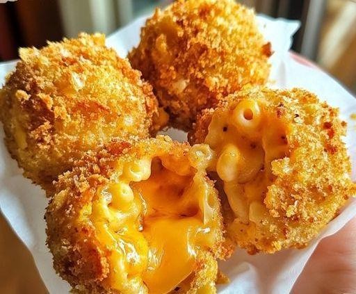 Ghost Pepper Mac and Cheese Bites