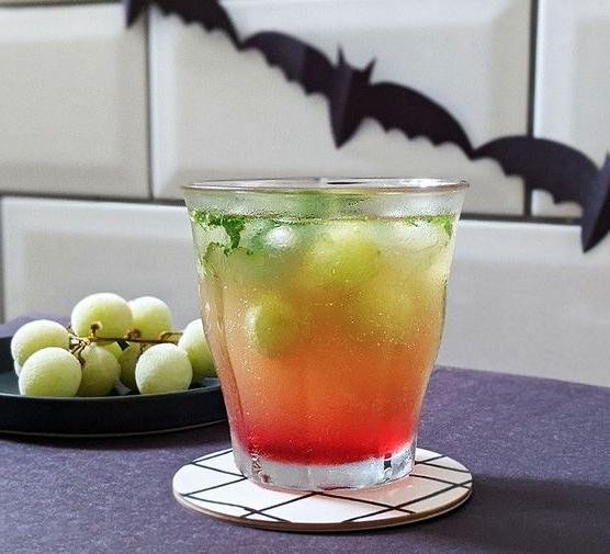Ghostly Grape Mocktail