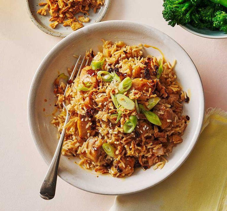 Ginger Chicken Fried Rice