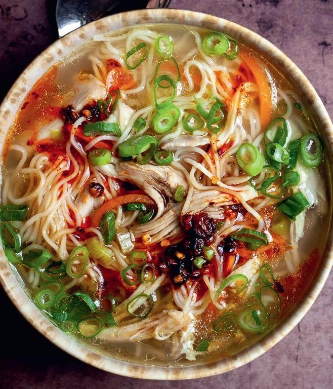 Ginger Chicken Noodle Soup