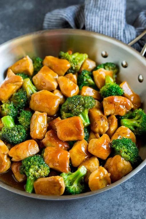 Ginger Chicken and Broccoli