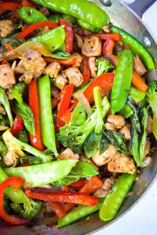Ginger Chicken with Vegetables