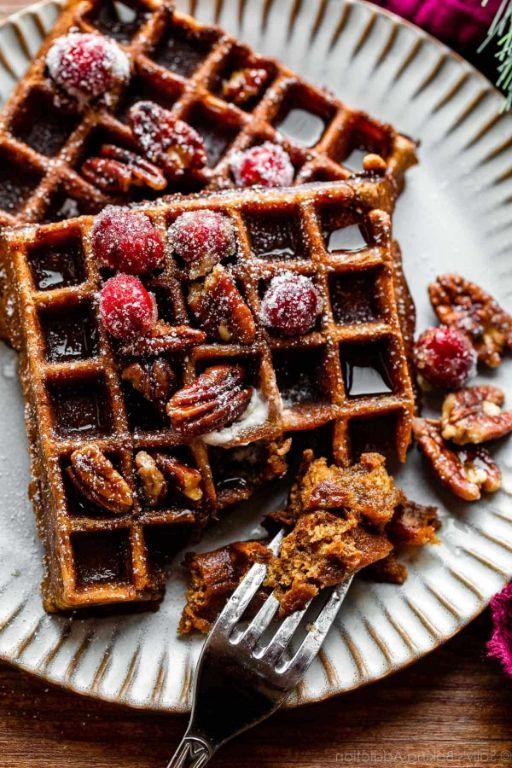 Gingerbread Waffles
