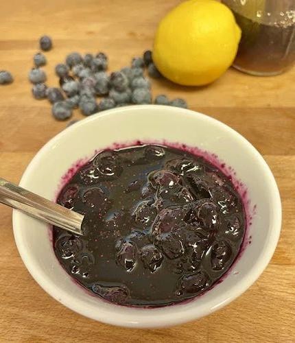 Gluten Free Blueberry Sauce