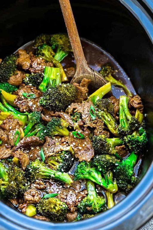 Gluten Free Crock Pot Beef and Broccoli