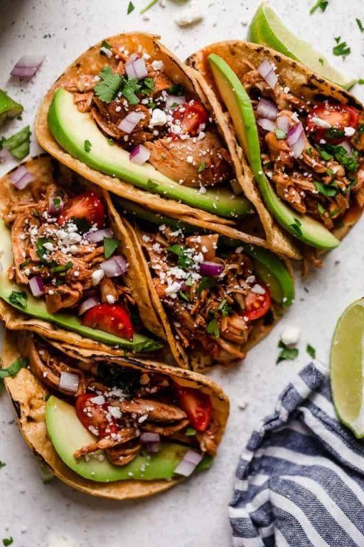Gluten Free Crock Pot Chicken Tacos
