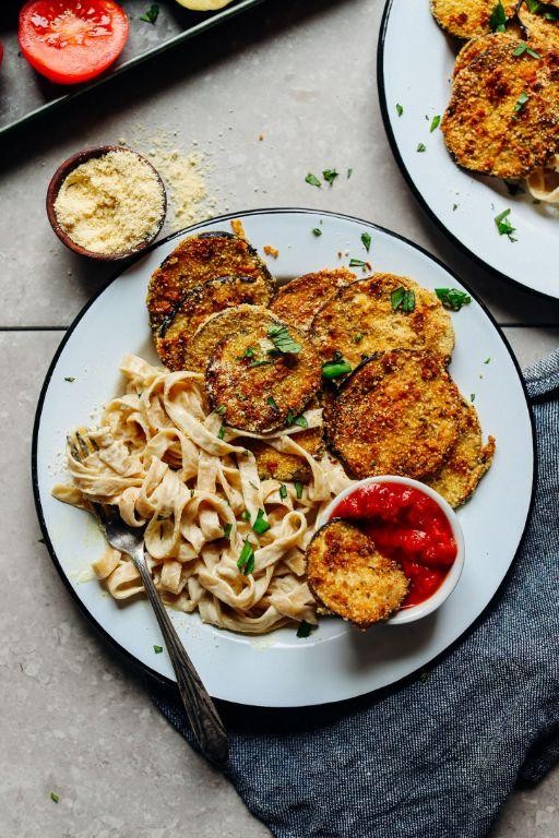 Gluten Free Mediterranean Eggplant Parmesan