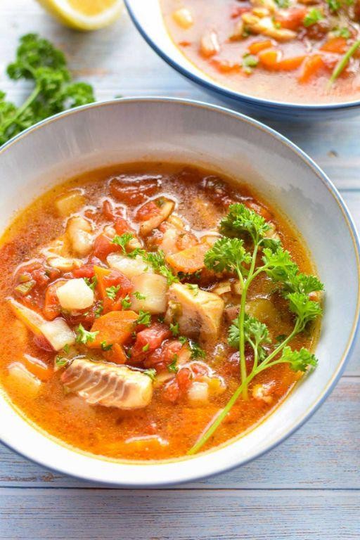 Gluten Free Mediterranean Fish Stew
